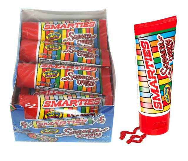 Smarties Squeeze Candy 12 Count
