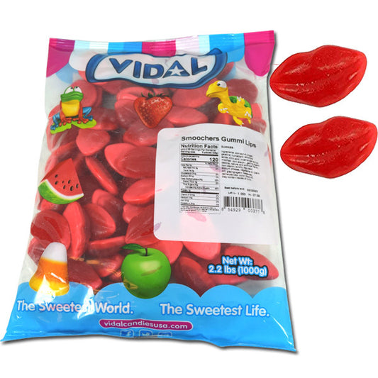 Smoochers Gummi Lips Candy