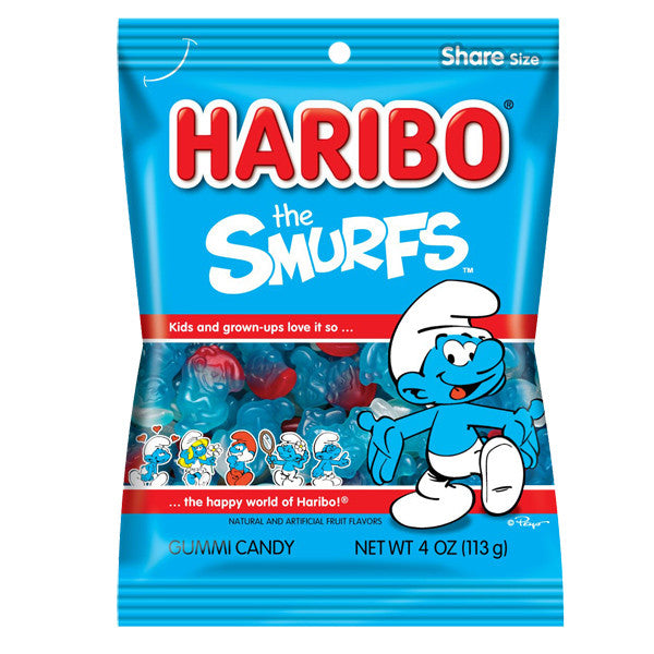 Haribo Gummi Smurfs