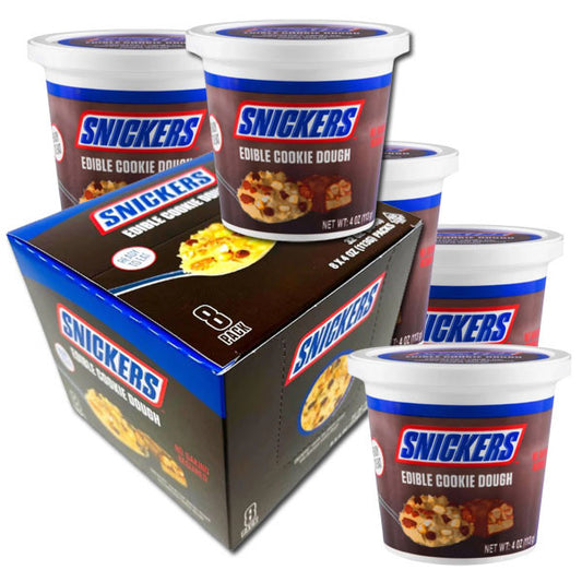 Snickers Spoonable Cookie Dough - 4oz / 8ct