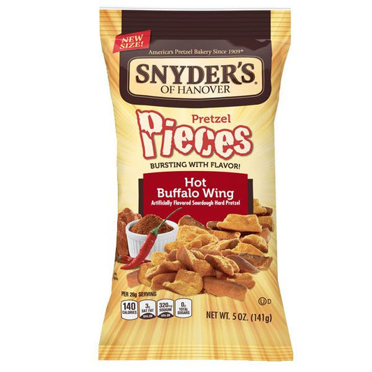 Snyder's Pretzel Pieces Buffalo Wing 5oz bag