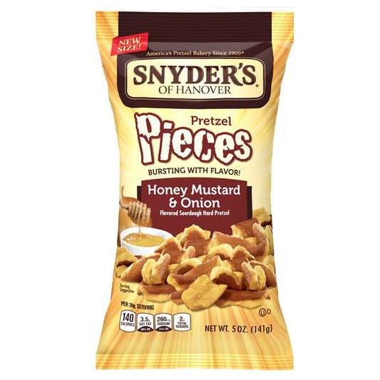 Snyder's Pretzel Pieces Honey Mustard Onion 5oz