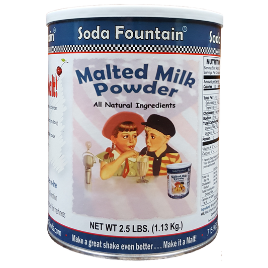 Soda Fountain Malted Milk Powder - 2.5lb