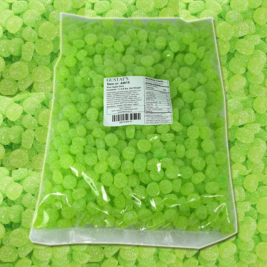 Sour Apple Gummi Dots 4.4lbs