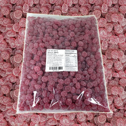 Sour Cherry Gummi Dots 4.4lb