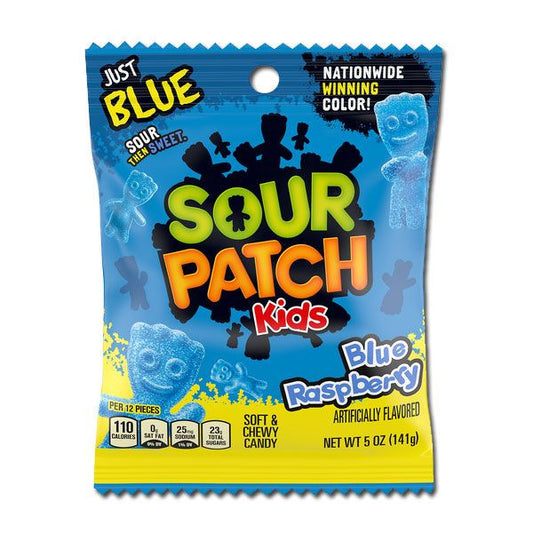 Sour Patch Kids Blue Raspberry 5oz Bag