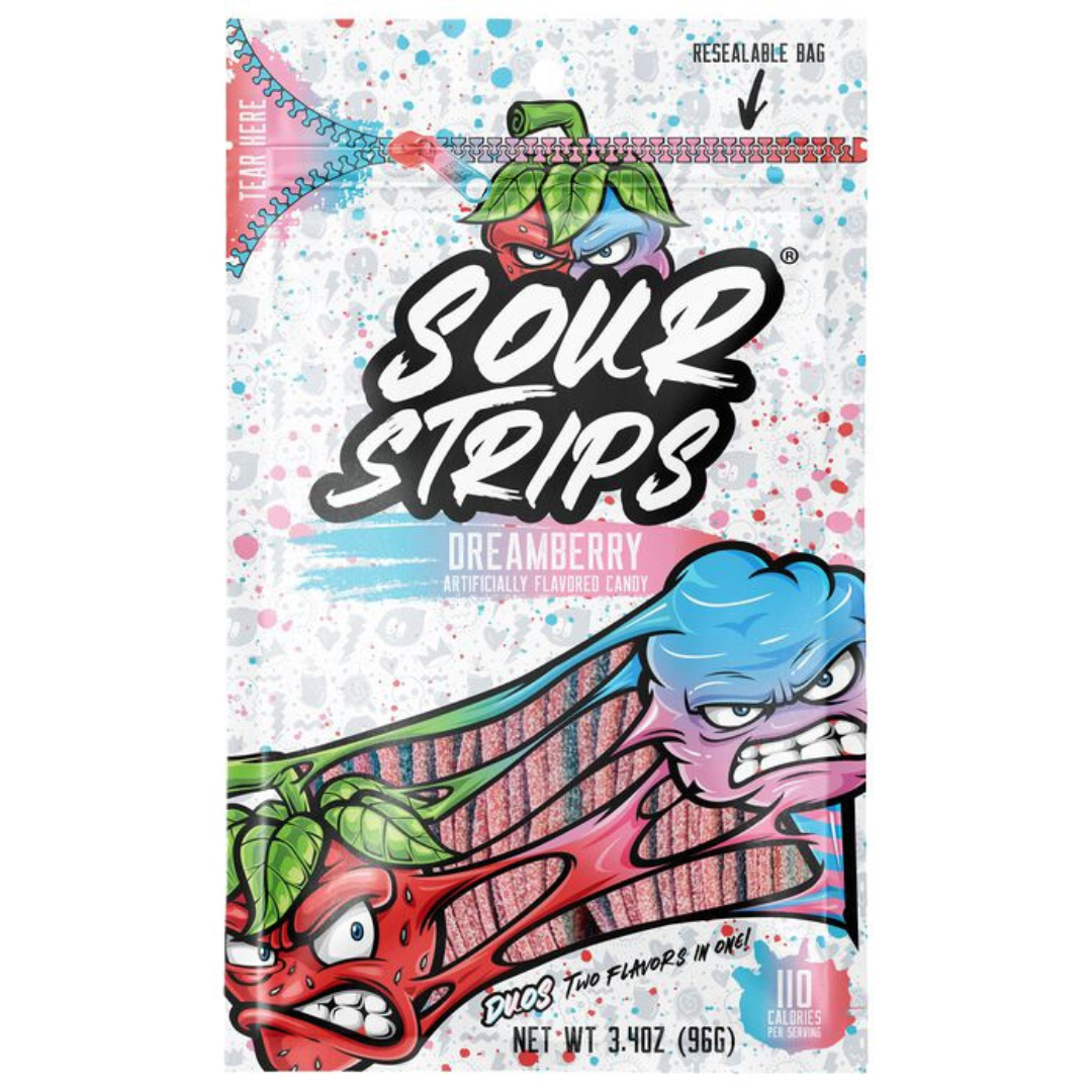 Sour Strips Dreamberry - 3.4oz