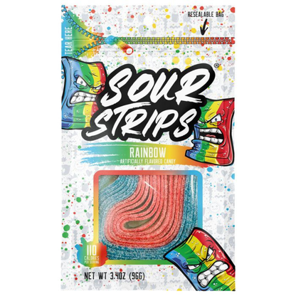 Sour Strips Rainbow - 3.4oz