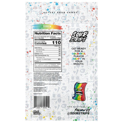 Sour Strips Rainbow - 3.4oz