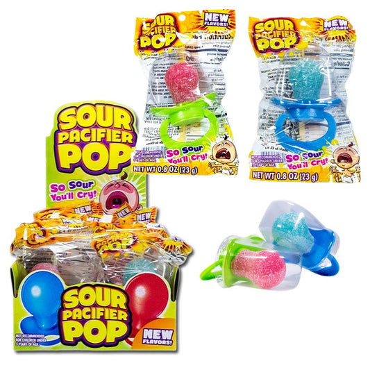 Sour Pacifier Lollipops