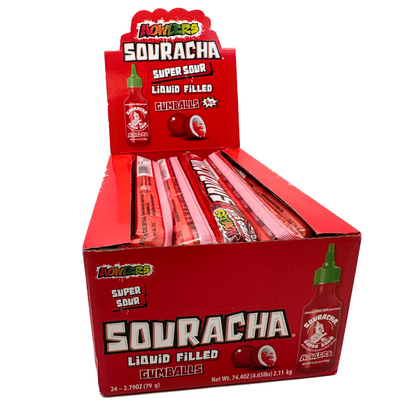 Howlers Souracha Super Sour Liquid Filled Gumballs - 2.79oz / 24ct