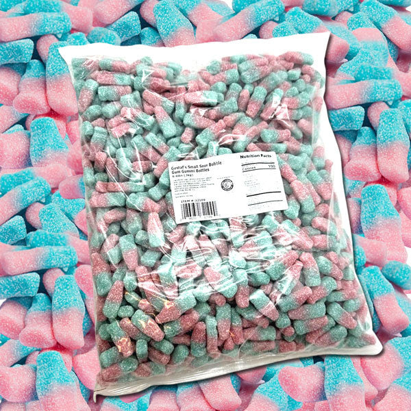 Gummi Sour Bubble Gum Bottles - 6.6lb
