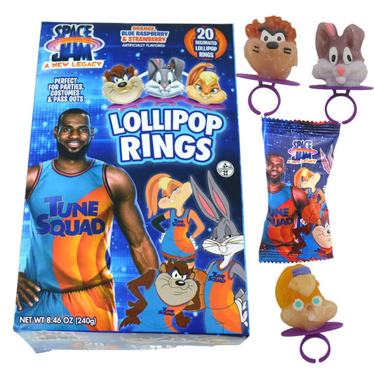 Space Jam Ring Lollipops