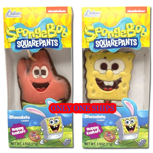 Spongebob Squarepants Chocolate Easter Candy - 2.5oz