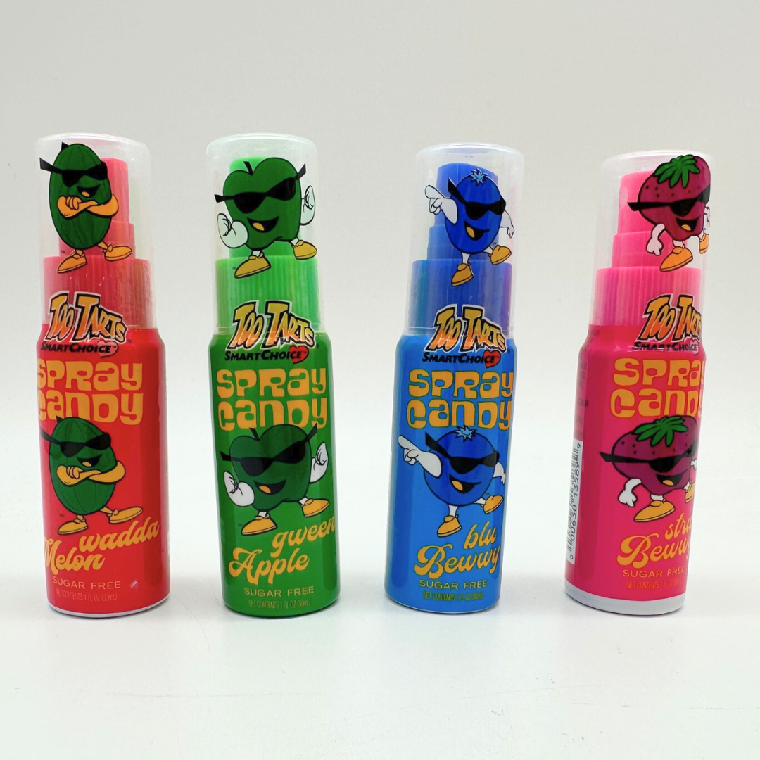 Too Tart Sugar Free Sour Spray Candy 12 Count