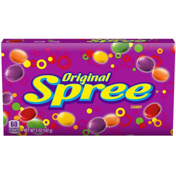 Spree Candy 5oz Theater Size Box