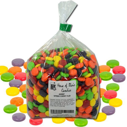 Spree Chewy Candies 5lb Bulk Bag