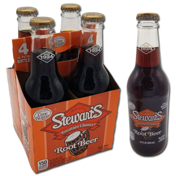 Stewart's Root Beer - 12oz 4pk – Blair Candy Company