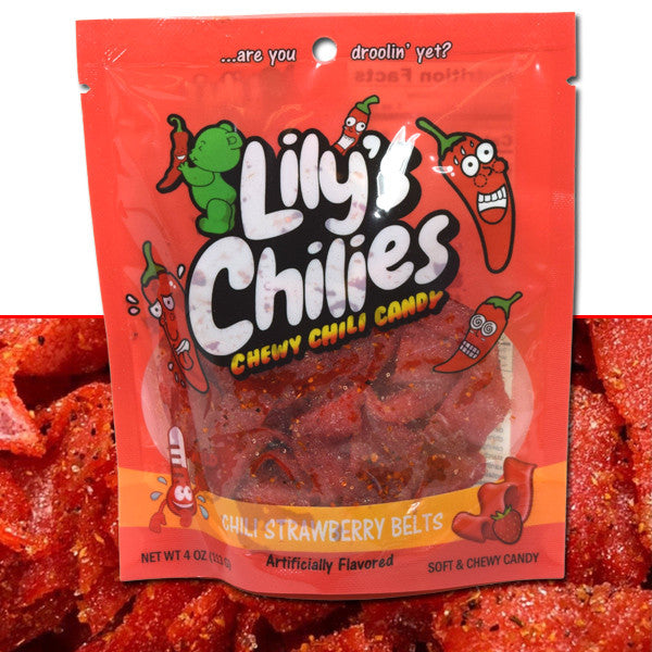 Lily's Chilies Strawberry Belts Candy