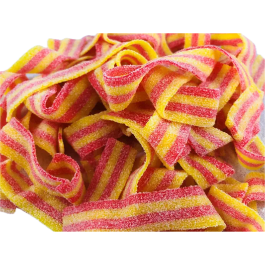 Sour Power Belts Strawberry/Banana - 6.6lb