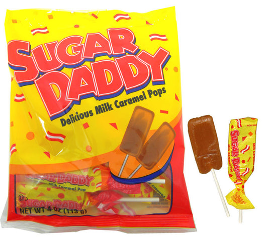Sugar Daddy Lollipops Small - 4oz Bag