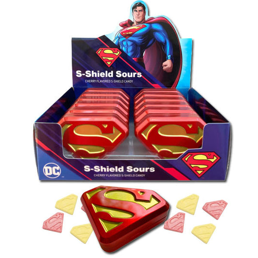 Superman Shield Candy Tin
