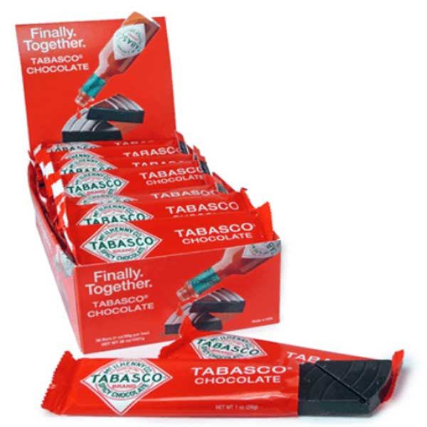Tabasco Chocolate Bars 36 Count