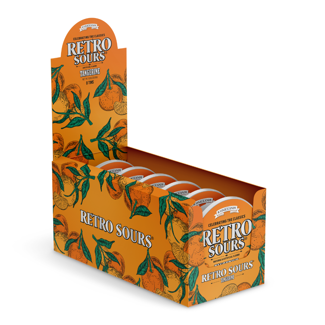 Retro Sours Tangerine - 2.12oz / 8ct