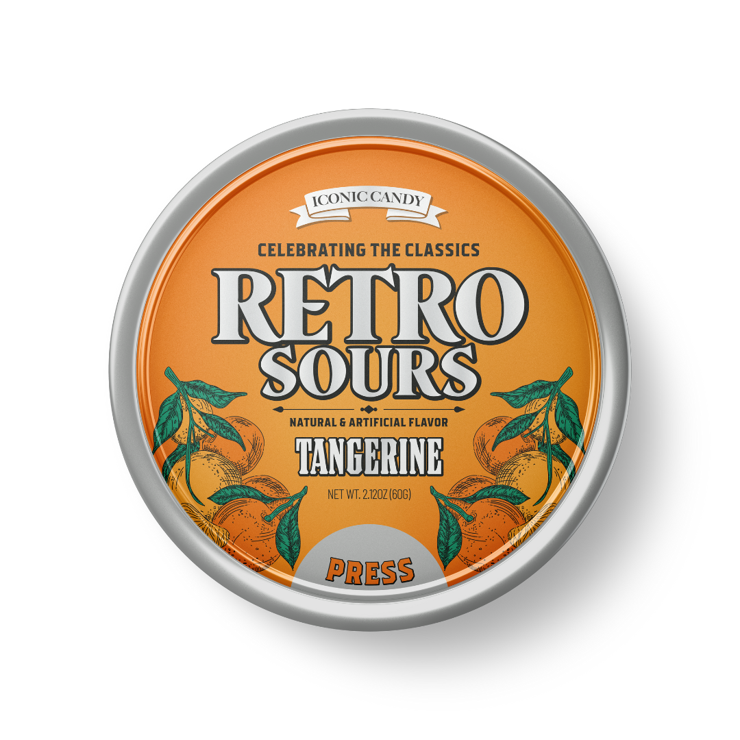 Retro Sours Tangerine - 2.12oz / 8ct