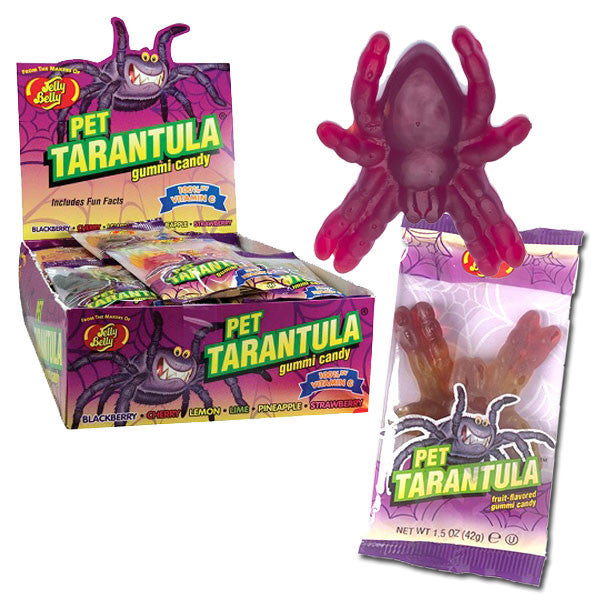 Giant Gummi Candy Pet Tarantula 24 Count