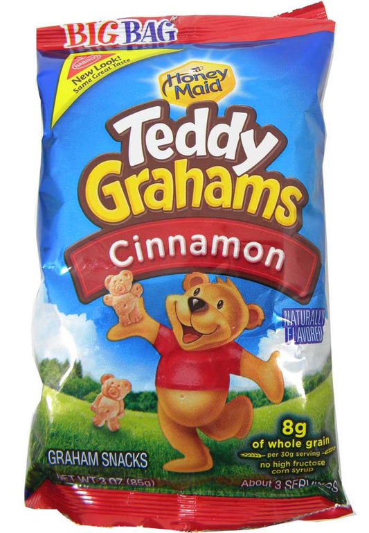 Teddy Grahams Cinnamon 3oz Bag