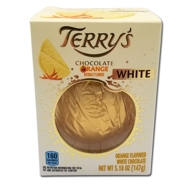 Terry's white Chocolate Orange Candy