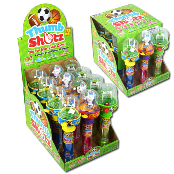 Thumb Shots Sports Candy 12 Count