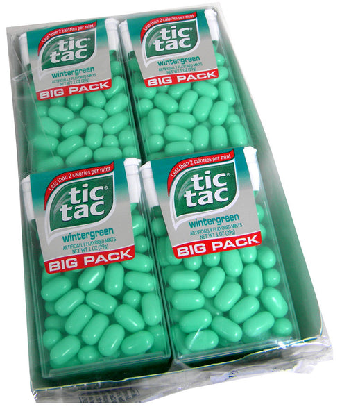 Tic Tac Mints - Wintergreen 12ct Big Pack – Blair Candy Company