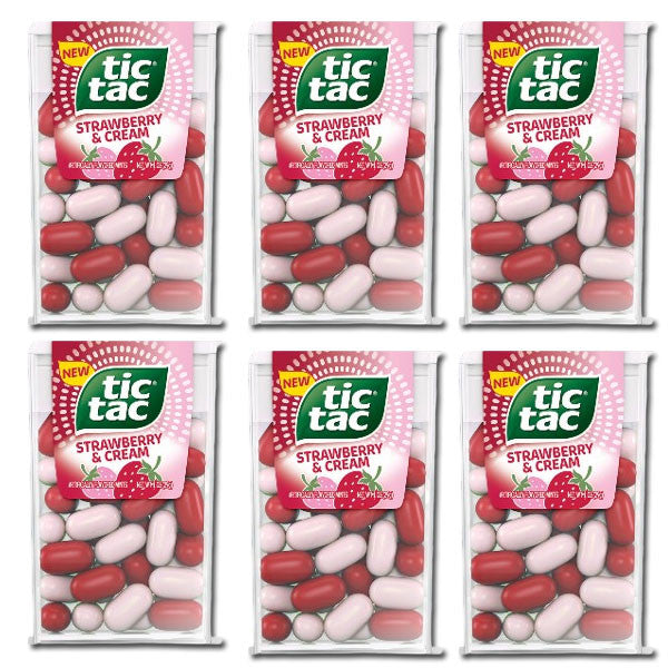 Tic Tac Strawberry Cream Flavor