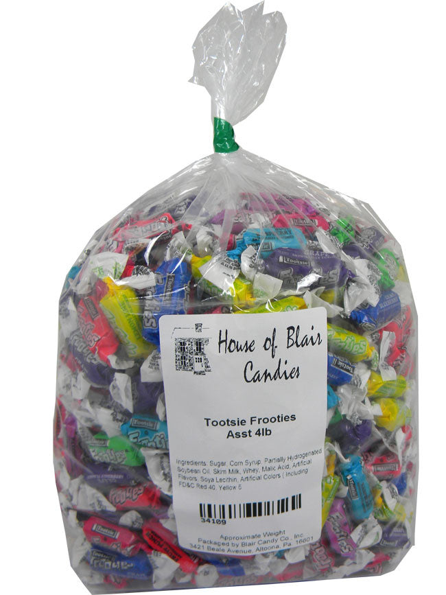 Tootsie Frooties Assorted Flavors 4lb  (560 Count)