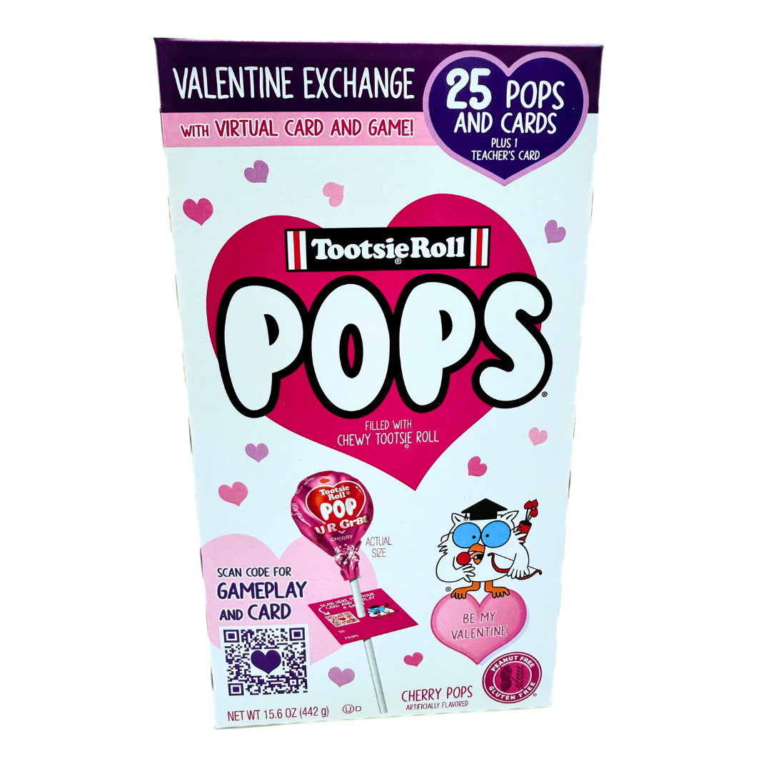 Tootsie Pop Valentine's Exchange - 25ct