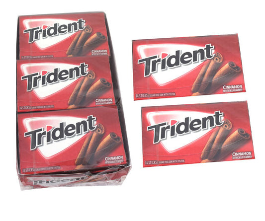 Trident Cinnamon Value Pk 12ct