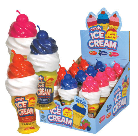 Twist N Lik Cone With Candy Liquid 12 Count