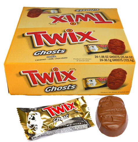 Twix Caramel Ghosts 24 Count