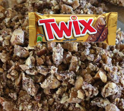 Twix Chopped Topping 10lb Bag