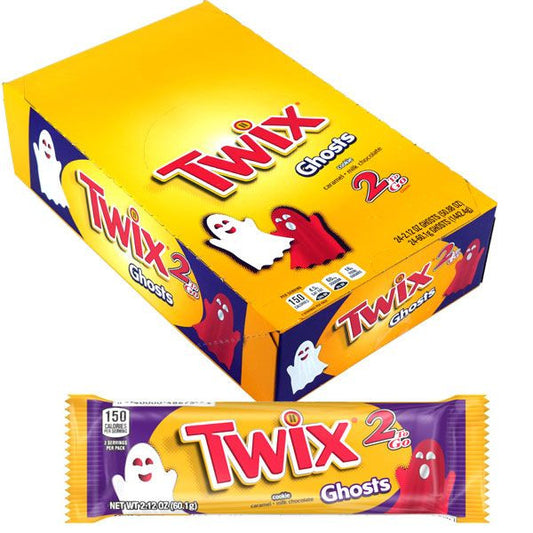 Twix Ghosts Caramel King Size 24 Count
