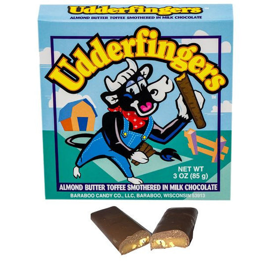 Udderfingers Chocolate Toffee 3oz