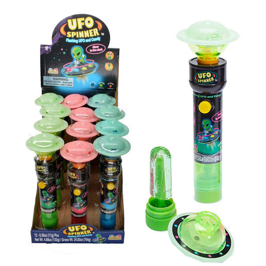 UFO Spinner Candy 12 Count