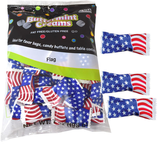 USA Flag Wrapped Mints 56 Count