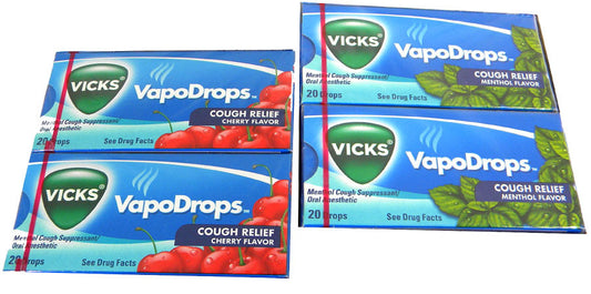 Vicks Cough Drops 20 Count Choose Flavor