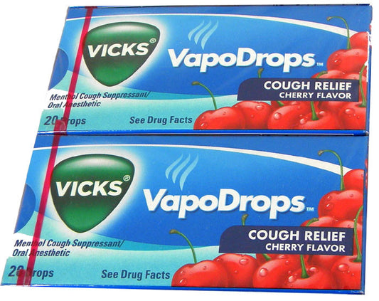 Vicks Cough Drops 20Ct - Cherry