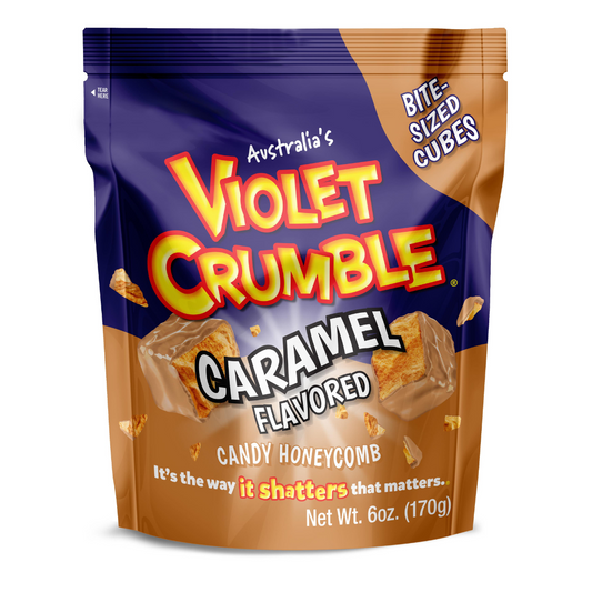 Violet Crumble Cubes Caramel - 6oz
