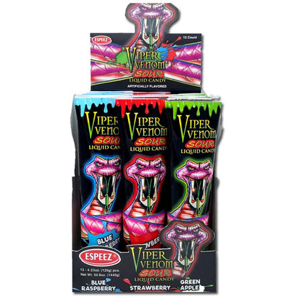 Viper Venom Sour Liquid Candy 12 Count