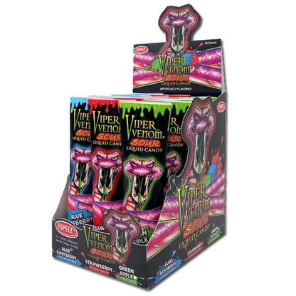 Viper Venom Sour Liquid Candy 12 Count